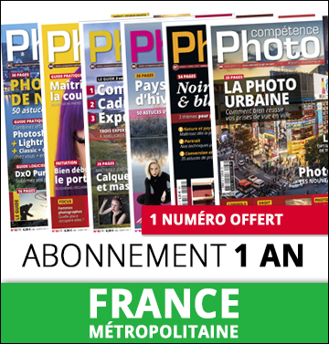 Abonnement Compétence Photo • 1 an • France • 1 N° OFFERT Abonnement Compétence Photo • 1 an • France • 1 N° OFFERT