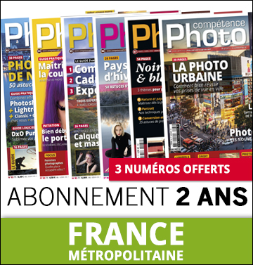Abonnement Compétence Photo • 2 ans • France • 3 N° OFFERTS Abonnement Compétence Photo • 2 ans • France • 3 N° OFFERTS